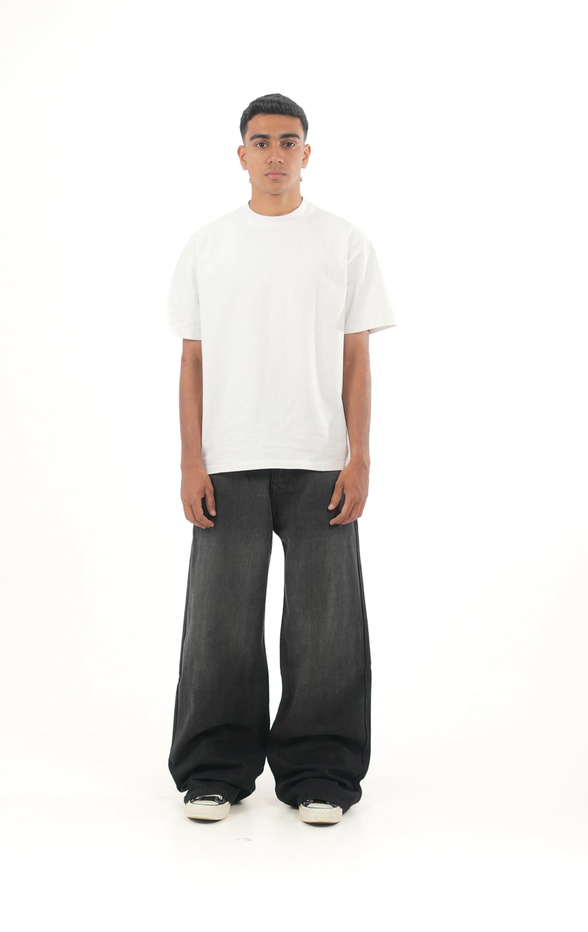 Axton Graphite Denim