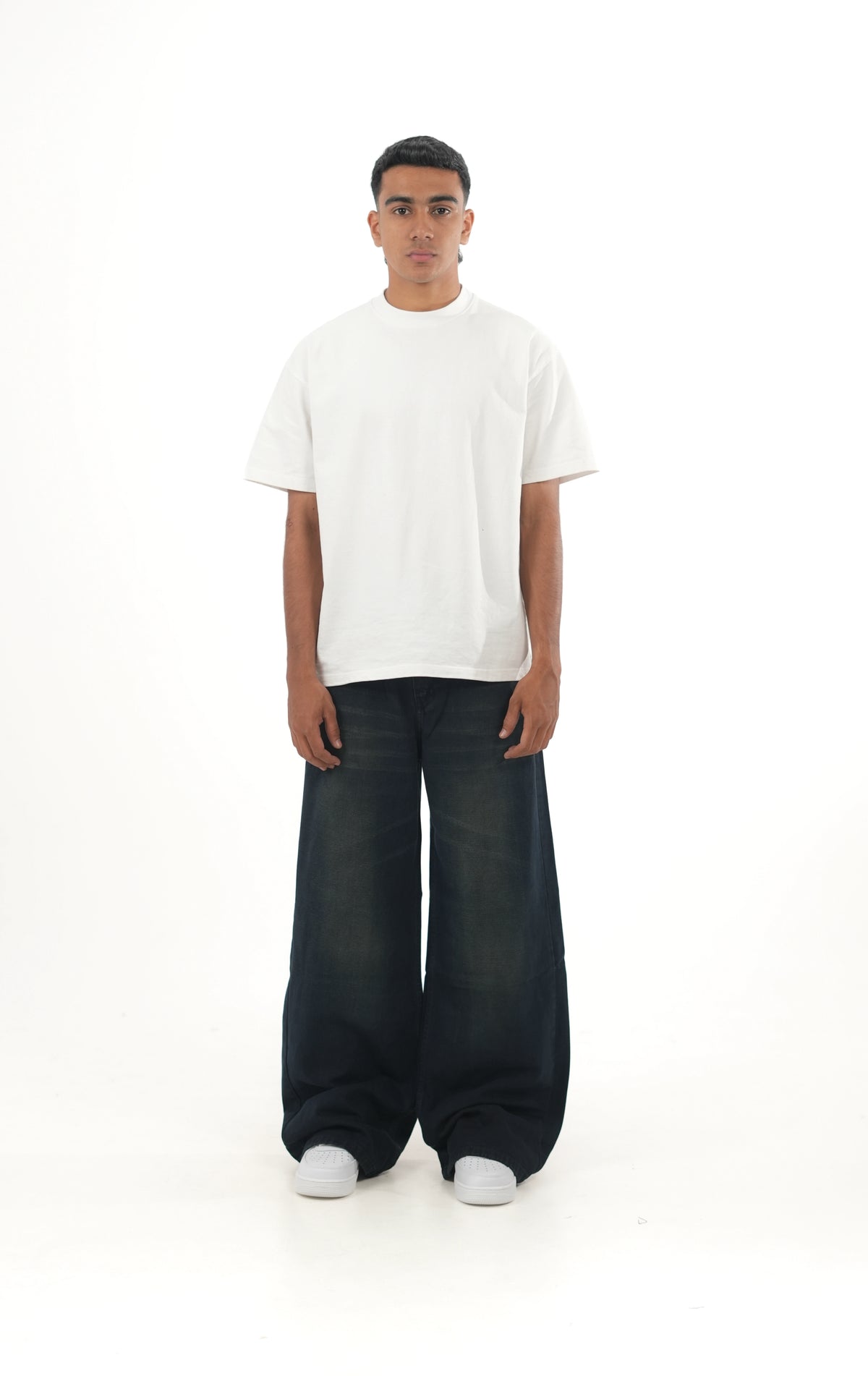 Noir Wide Fit Denim