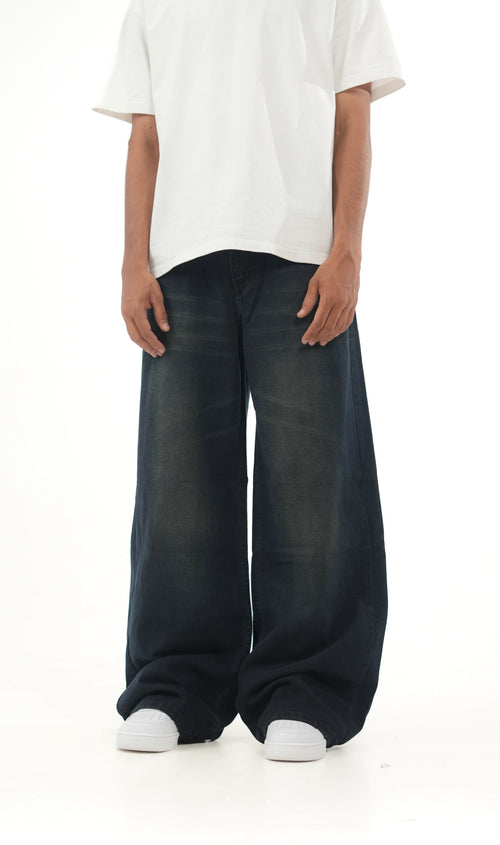 Noir Wide Fit Denim