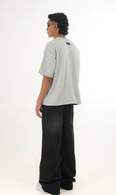 WF Grey Melange Boxy Tee