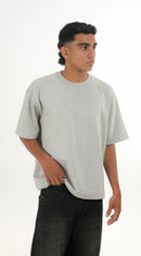 WF Grey Melange Boxy Tee