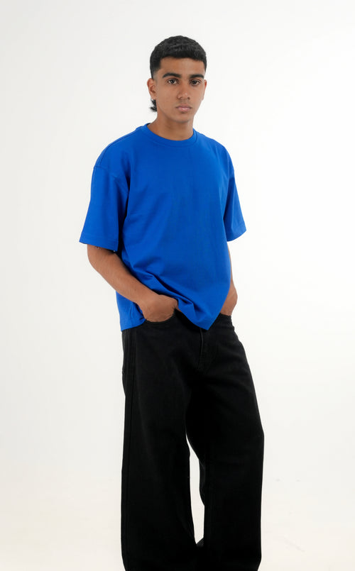 WF Royal Blue Boxy Tee