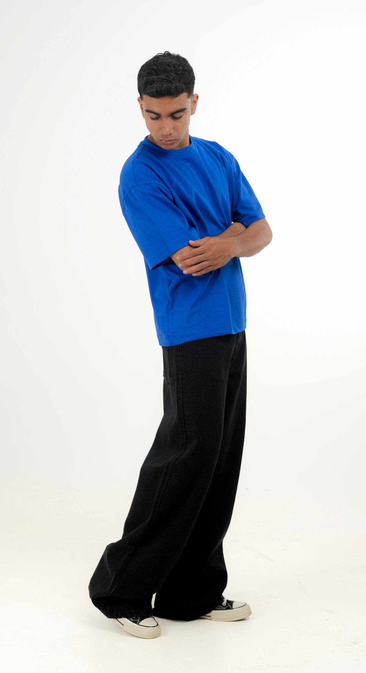 WF Royal Blue Boxy Tee