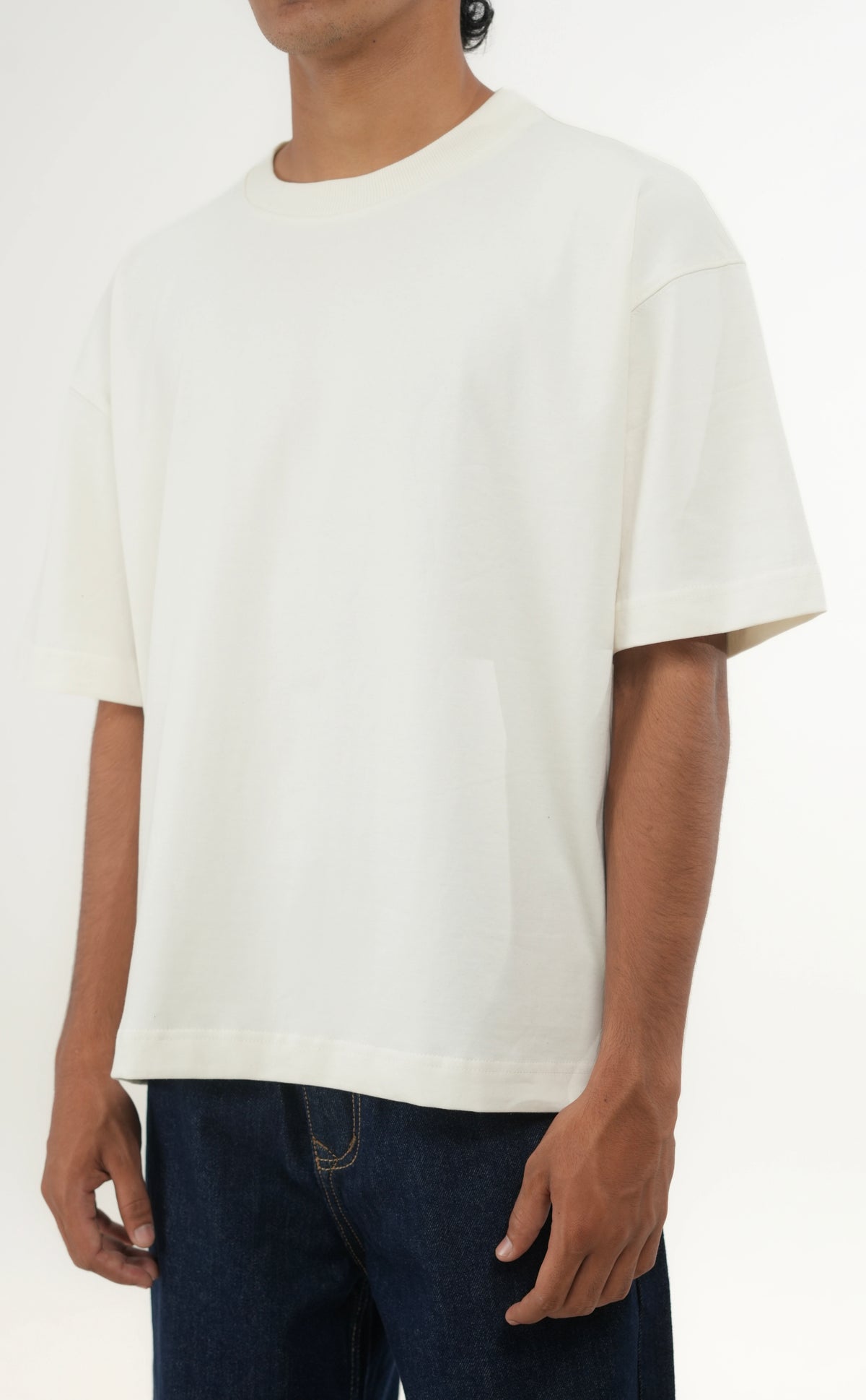 WF Off-White Boxy Tee