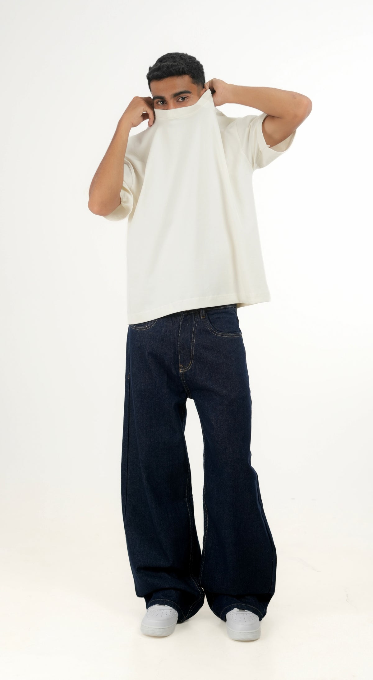 WF Off-White Boxy Tee