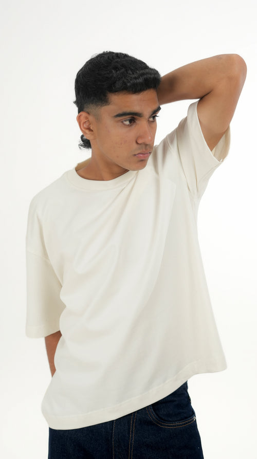 WF Off-White Boxy Tee