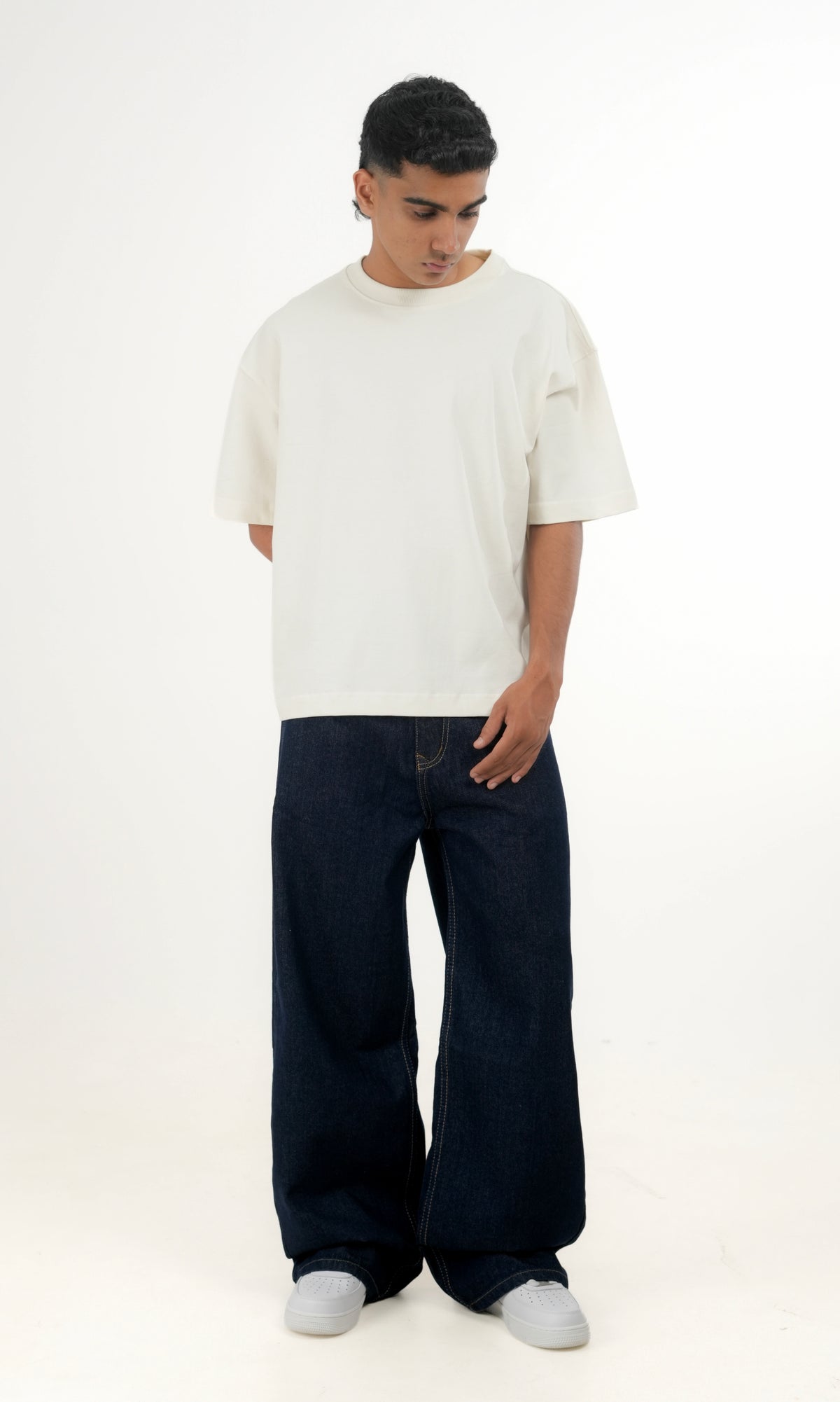 WF Off-White Boxy Tee