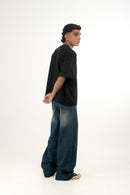 Vintage Blue Washed Denim