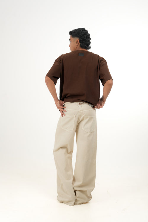 WF Beige Denim