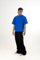 Jet Black Wideleg Denim
