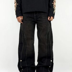 Utility Seam Designer Denim - Brown