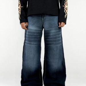 Washed Relaxed Fit Denim