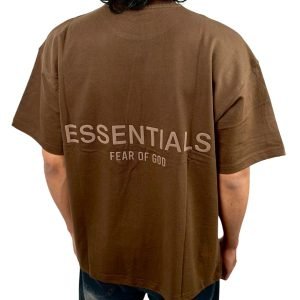 Essential Oversized Tee - Brown
