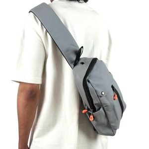 Active Gear Crossbody Bag-Grey