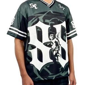 Shadow Angel Mesh Jersey Tee