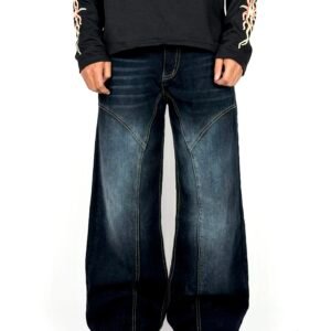 Midnight Panel Baggy Denim