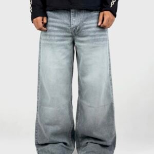 Ash Grey Relaxed Denim