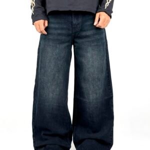 Midnight Indigo Wide Denim