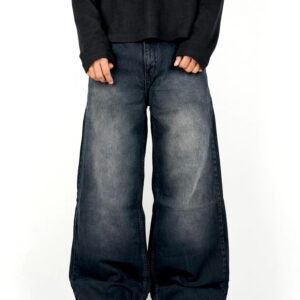 Deep Ash Wideleg Denim